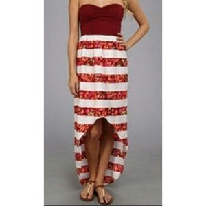 4/$25🌻 Hurley jimelle high low dress